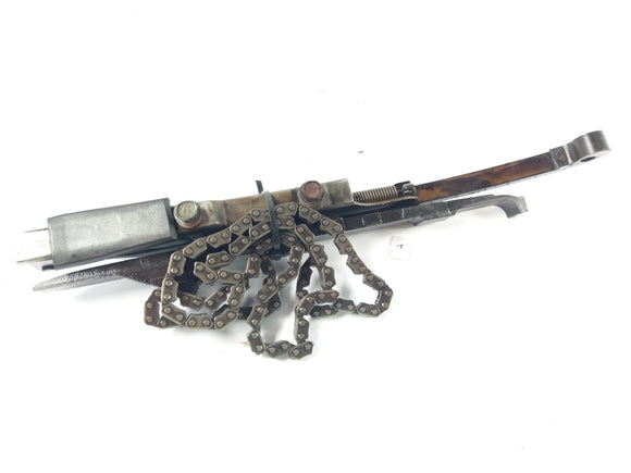 Honda NTV 650 RC33 - Řídicí řetězec s upínacími a posuvnými kolejnicemi