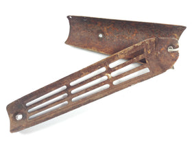 Ducati Pantah - Cagiva Alazzurra - Auspuffblende Auspuffblenden Paar