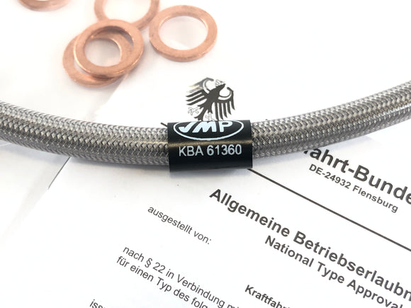 Suzuki GSX -R 1100 GV73B [1991] - Brake Line Steel Flex på baksidan