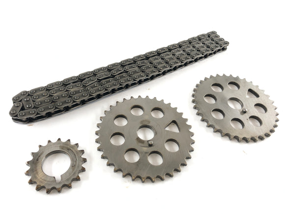 BMW K 1200 RS tipo 589 [1999] - Cadeia tributária com engrenagens