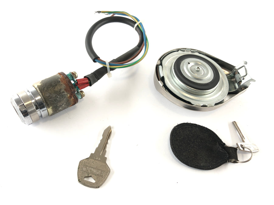 Laverda 1000/1 [1973] - Castle Set Tank Lock Ignition Lock
