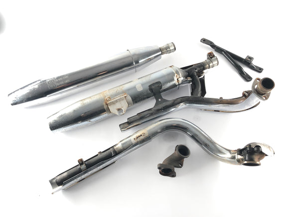 Yamaha XVS 650 Drag Star 4VR [1997] - Pakojärjestelmä kokonaan ilman ruuveja