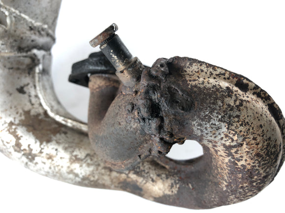 Yamaha DT 125 4BL [1997] - udstødningsmanifold udstødning pære pære