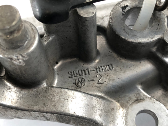 Kawasaki Zrx 1200 S ZRT20A [2003] - Držák nohou vpravo s brzdovým pedálem