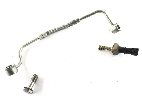 Triumph Tiger 1050 115NG [2016] - Conduite d'huile avec boulon banjo et contacteur de pression d'huile