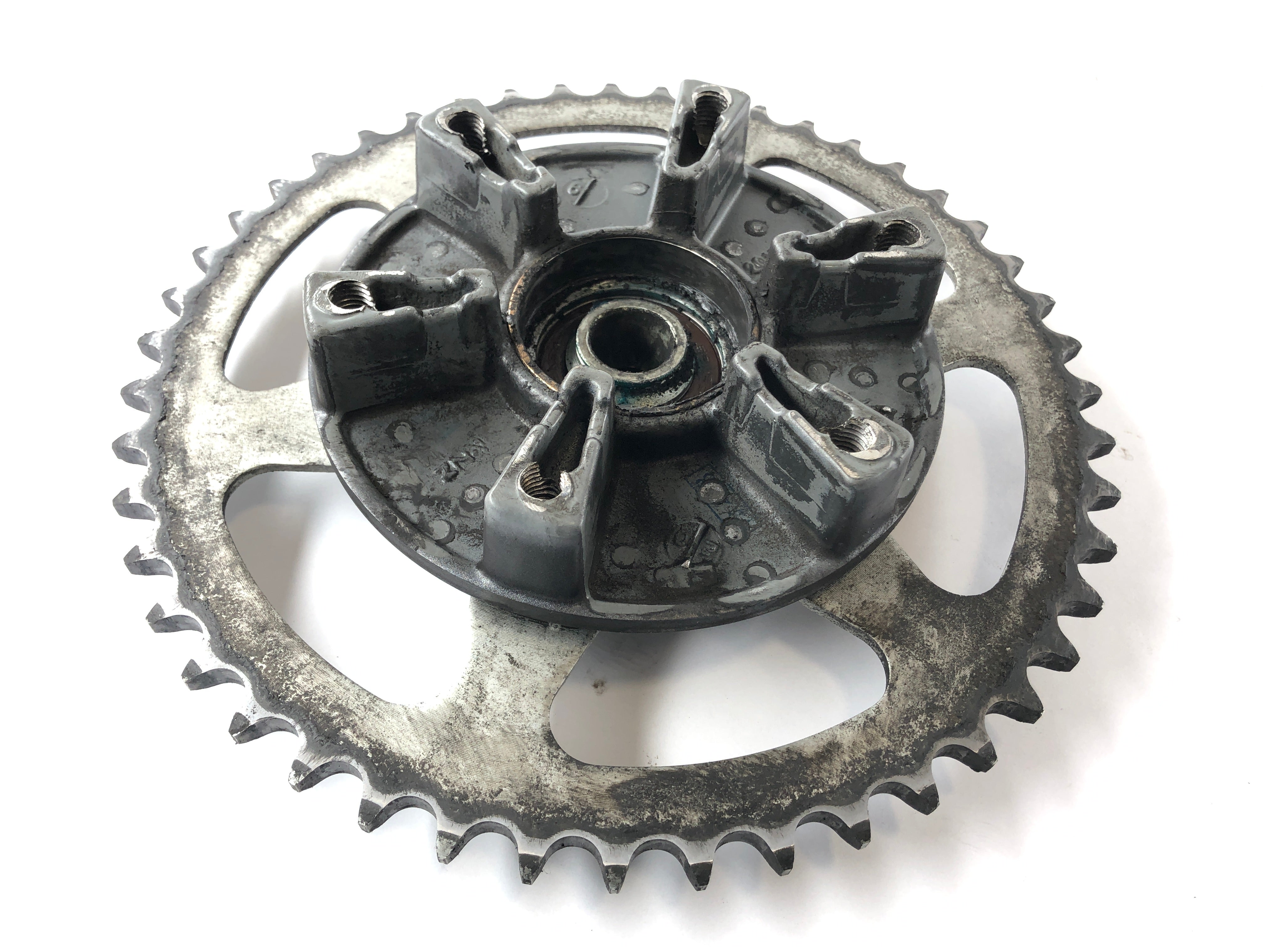 Triumph Street Triple R 675 D67LD [2008] - Sprocket carrier with sprocket