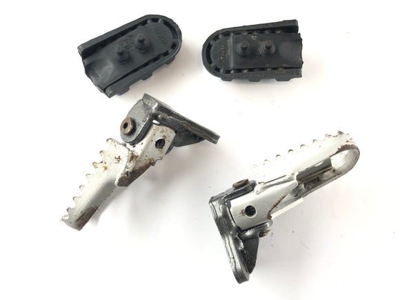 Husqvarna TE 610 E Dual H7 [1998] - Repose-pieds droit et gauche conducteur