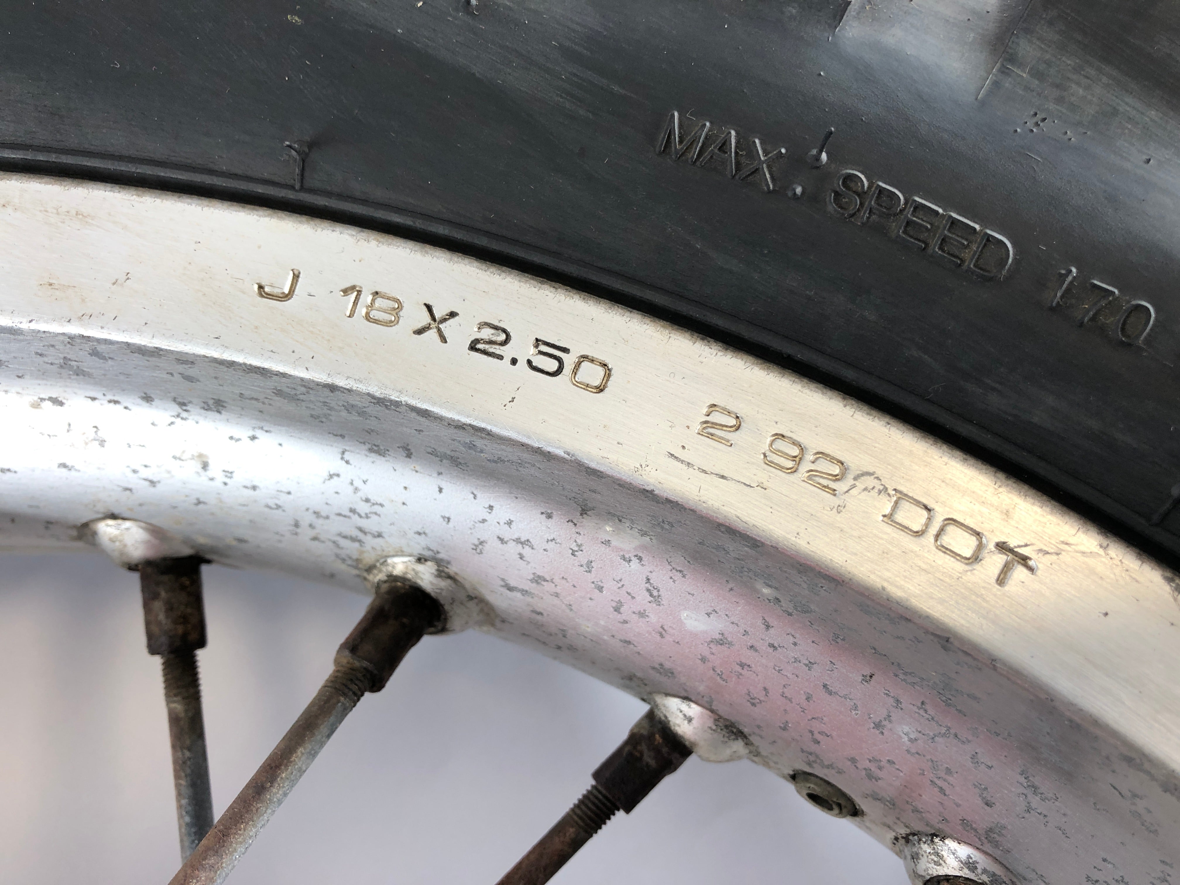 KTM LC4 ER 600 [1994] - Rear wheel rim