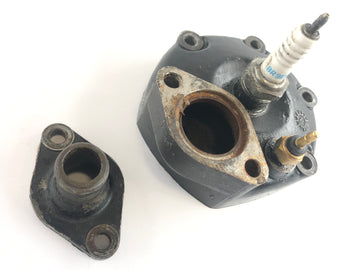 Honda NSR 125 R JC22 [1998] - Цилиндровая головка крышки цилиндров с фланцем охлаждающей воды - 0