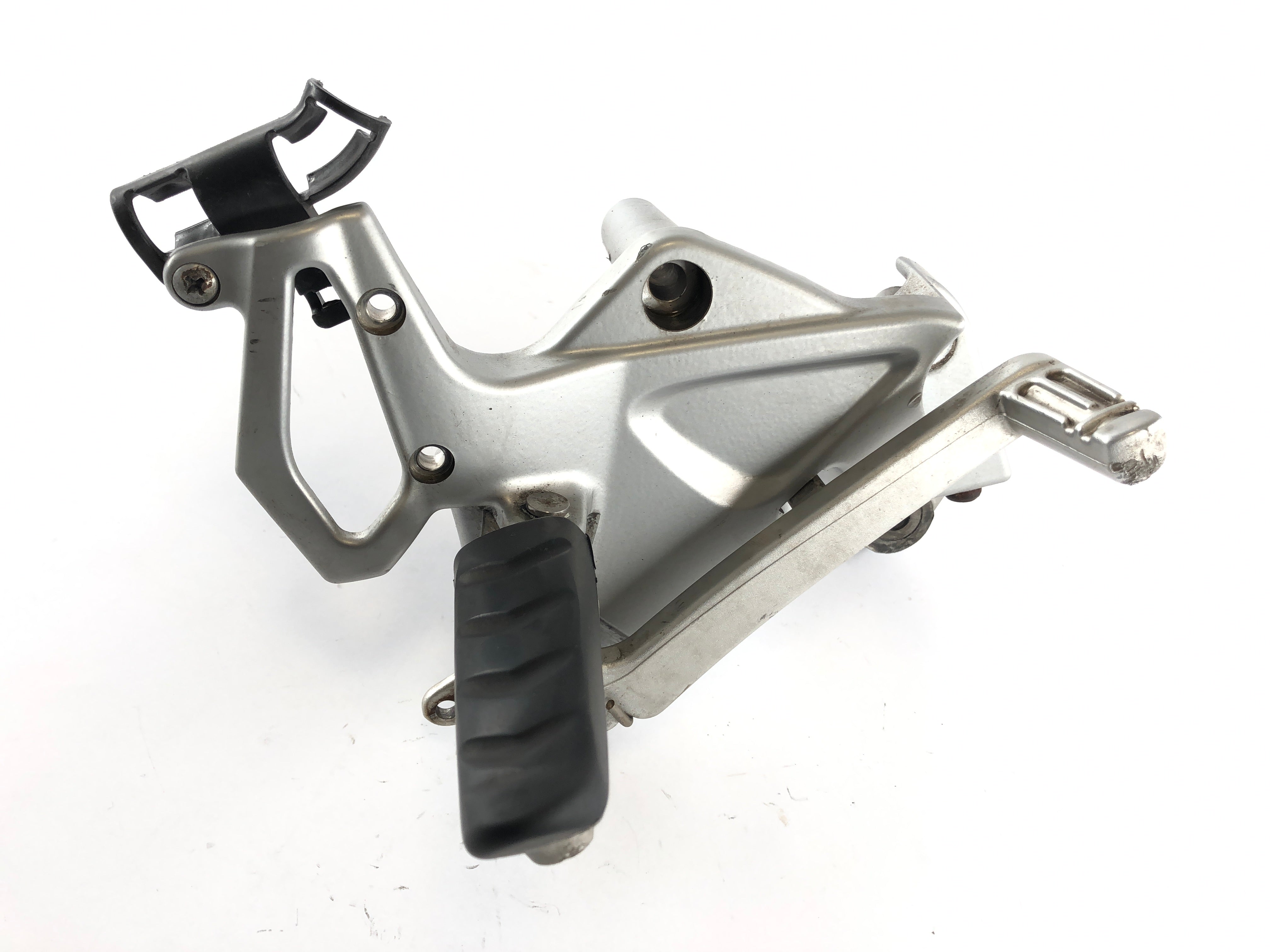 BMW F 800 S [2007] - Right footrest with holder and brake pedal