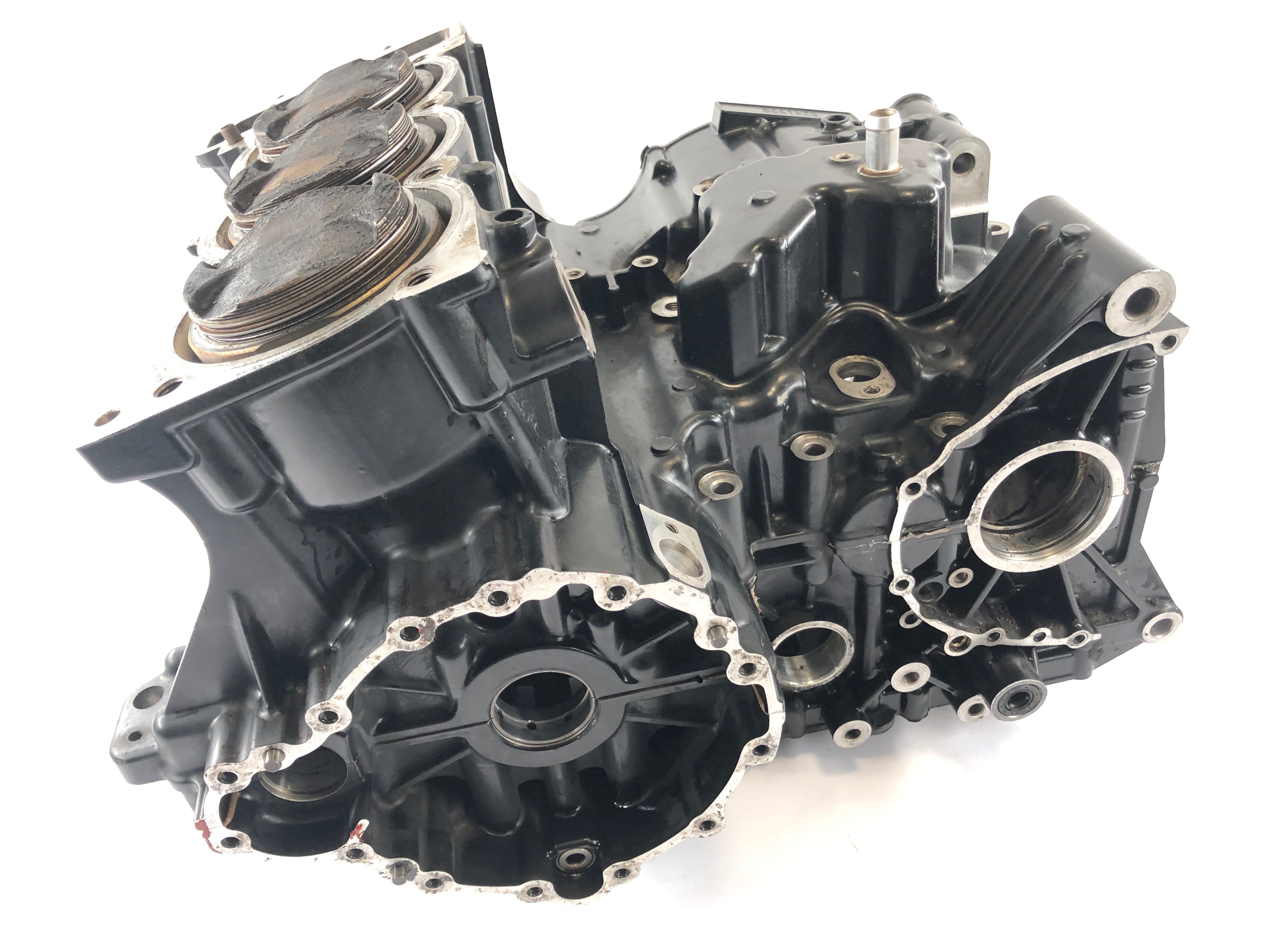 Triumph Speed ​​Triple 1050 515NJ [2006] - Engine housing with cylinder liners and pistons