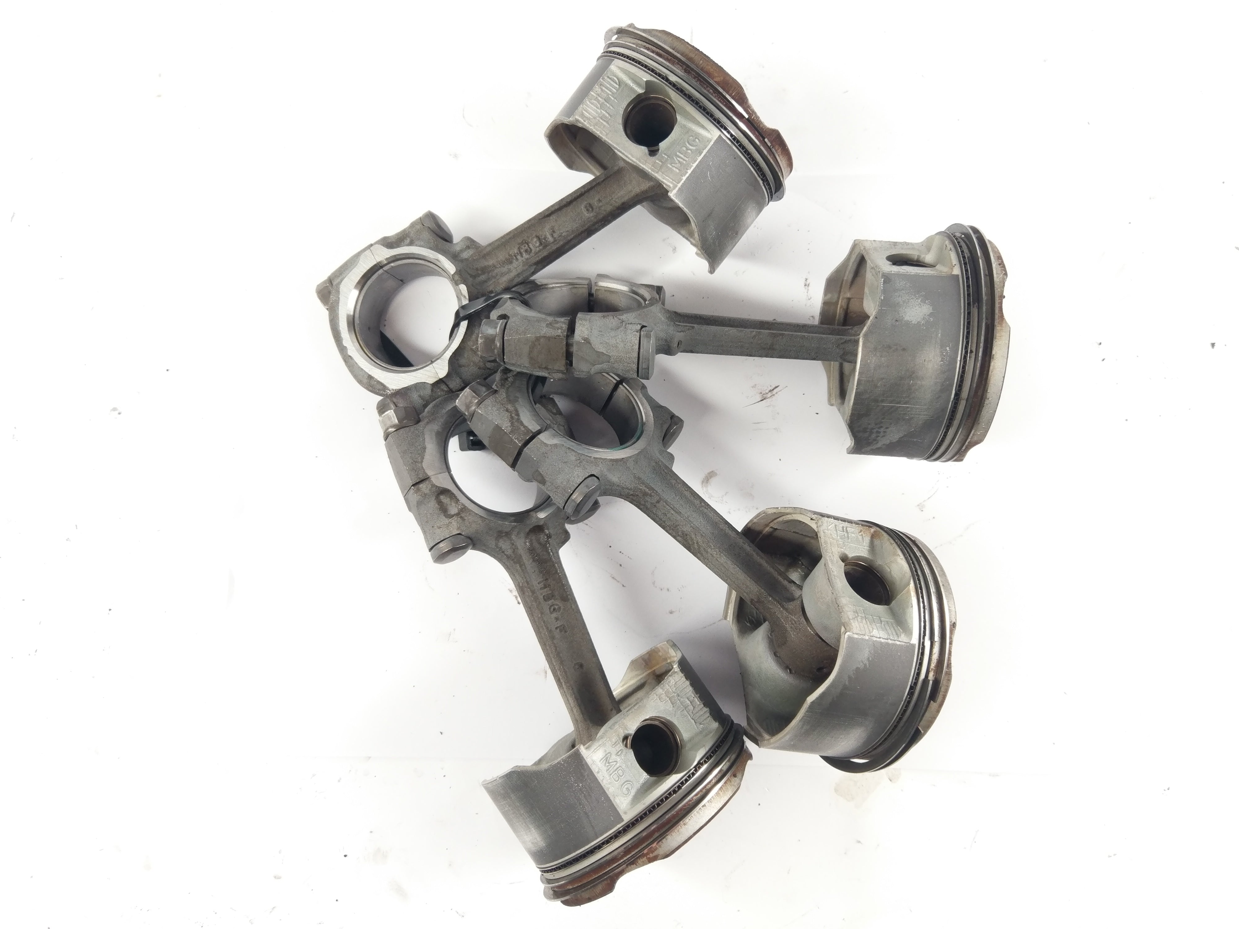 Honda VFR 800 FI RC46- Piston with connecting rods set