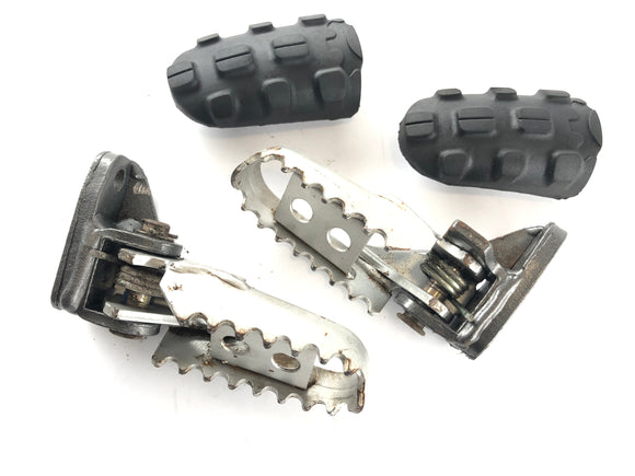 Husqvarna TE 610 E Dual H7 [1998] - Repose-pieds droit et gauche conducteur