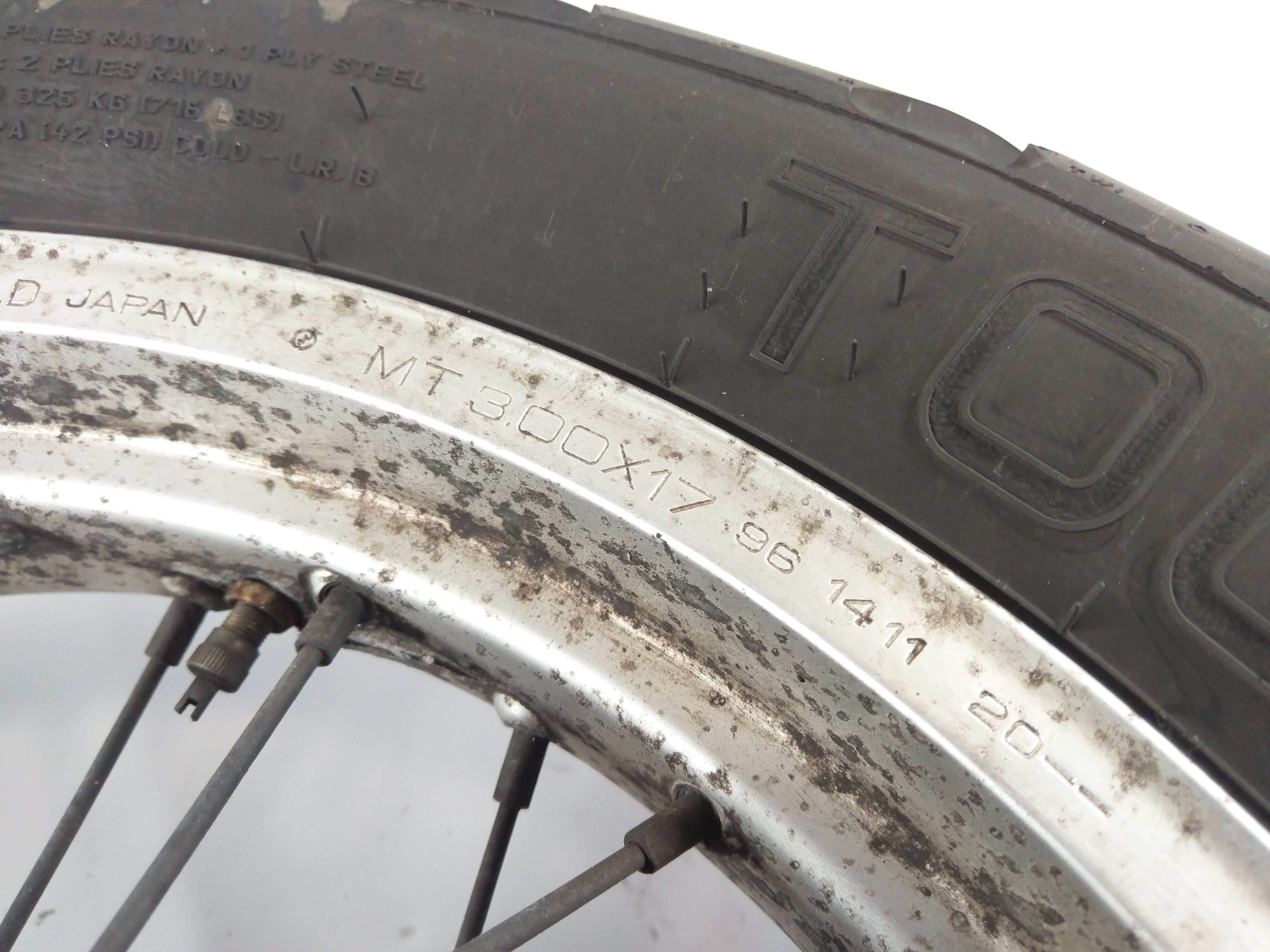 Yamaha 750 XTZ Super Tenere 3LD [1995] - Rear wheel rim