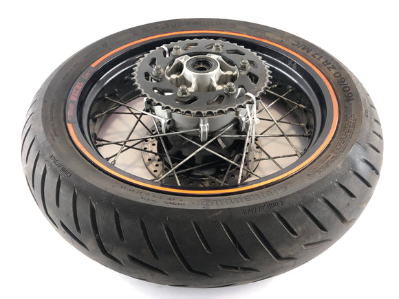 Yamaha XT 660 DM01 [2005] - RIM posteriore della girante rad con pneumatici 160 60 ZR17 Dot0422