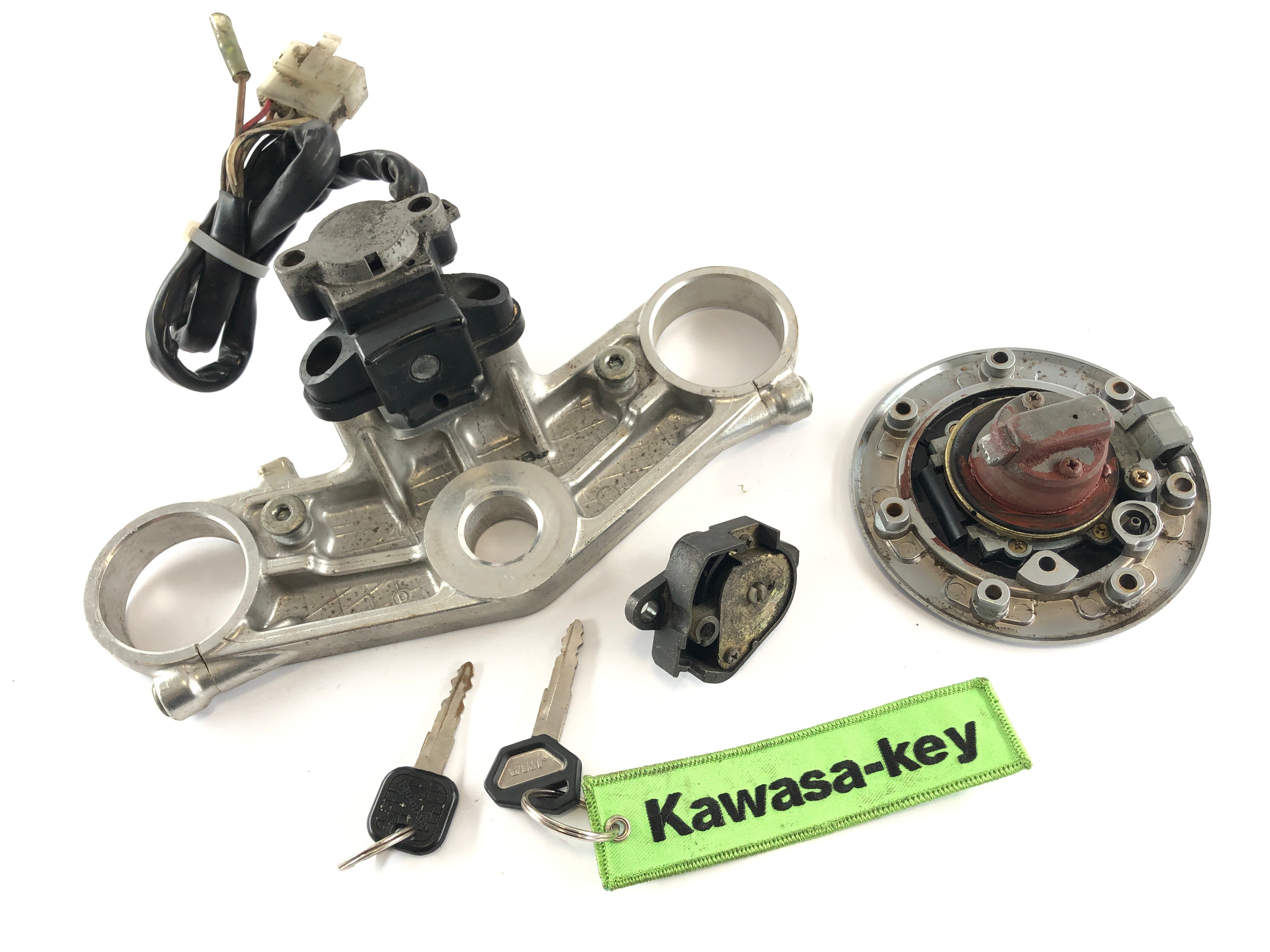 Kawasaki ZXR 400 ZX400L [1993] - Schose impostato con Bridge Fork sopra