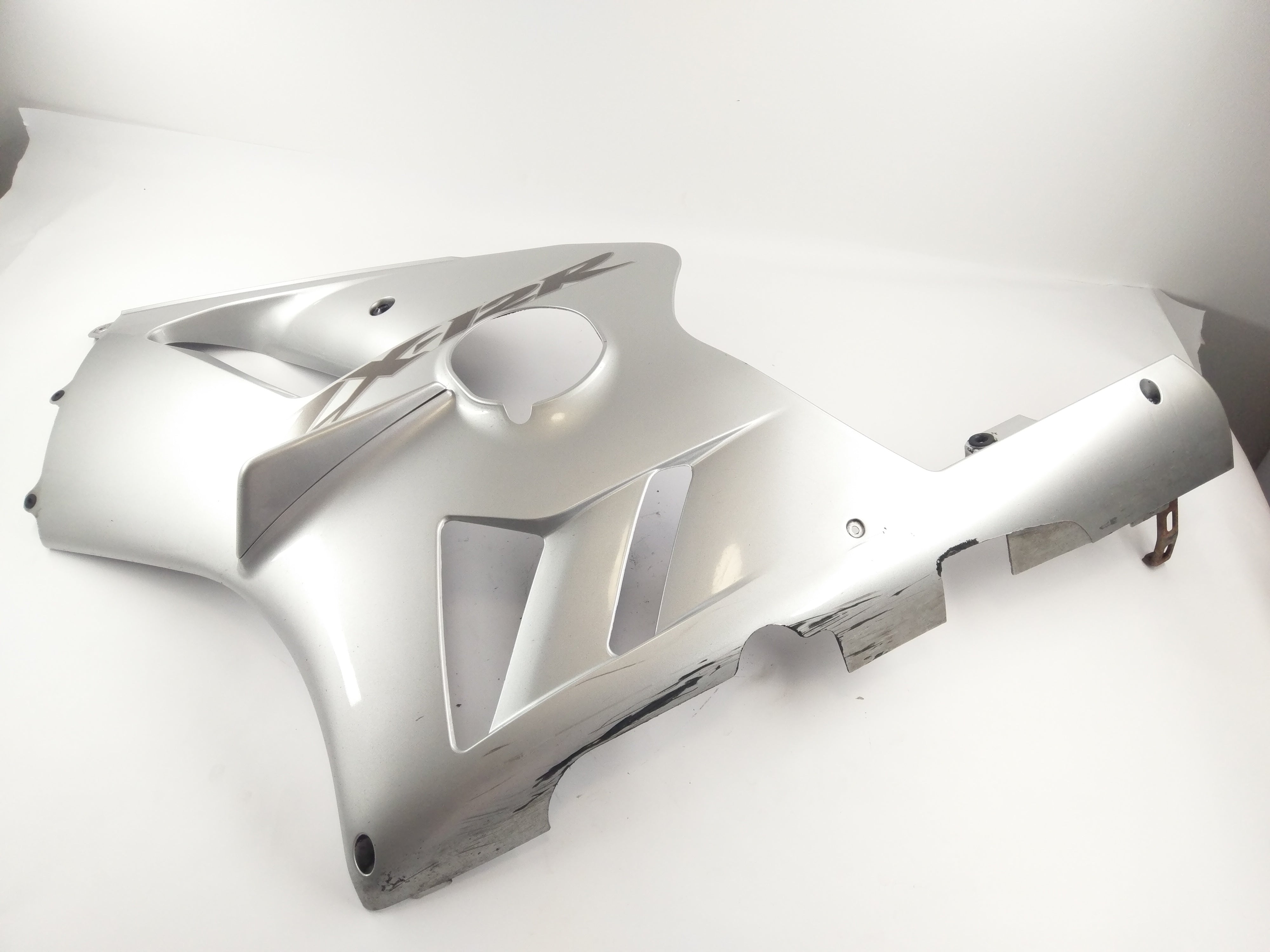 Kawasaki ZX-12R ZXT20A [2003] - Fairing side panel left silver TOP