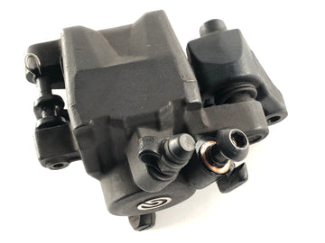 BMW F 650 CS Scarver [2001] - pinza de freno en la parte posterior con placa de anclaje - 0