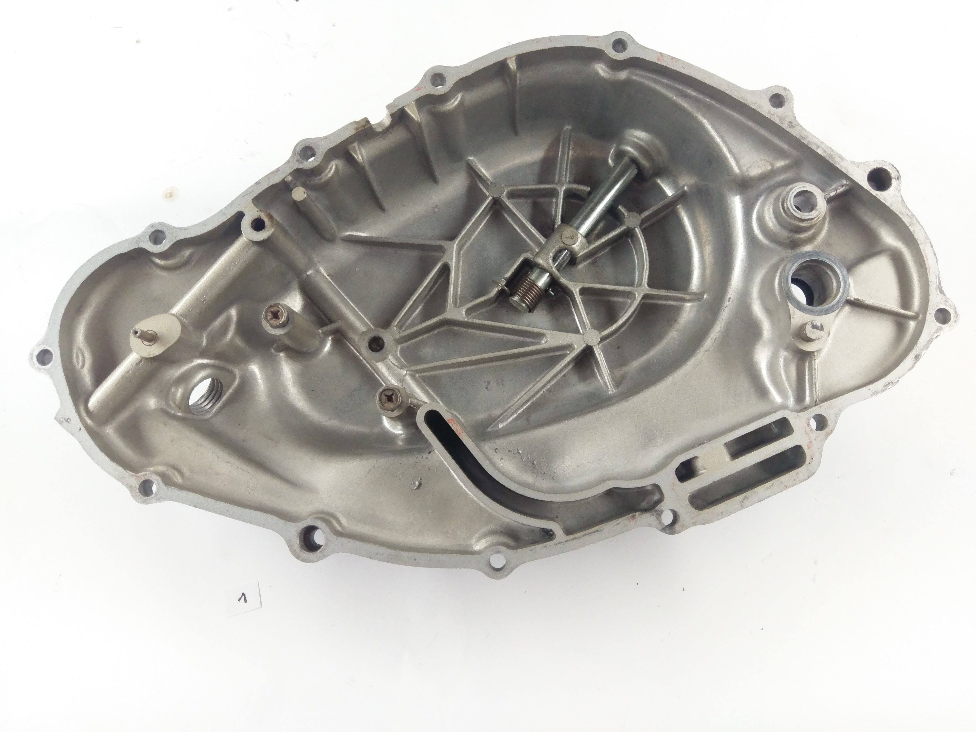 Honda XL 500 S PD01 [1982] - [1997] - Engine cover clutch cover silver