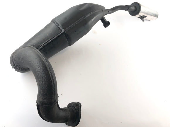 Honda NSR 125 R JC22 [1998] - Uitlaat complete lamp met een laatste geluiddemper