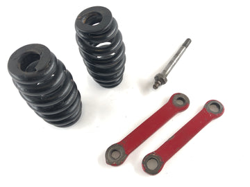 Moto Guzzi Guzzino 65 [Hispania Motoleggera] - piume oscillanti dietro l'oscillazione della ruota posteriore impostata - 0