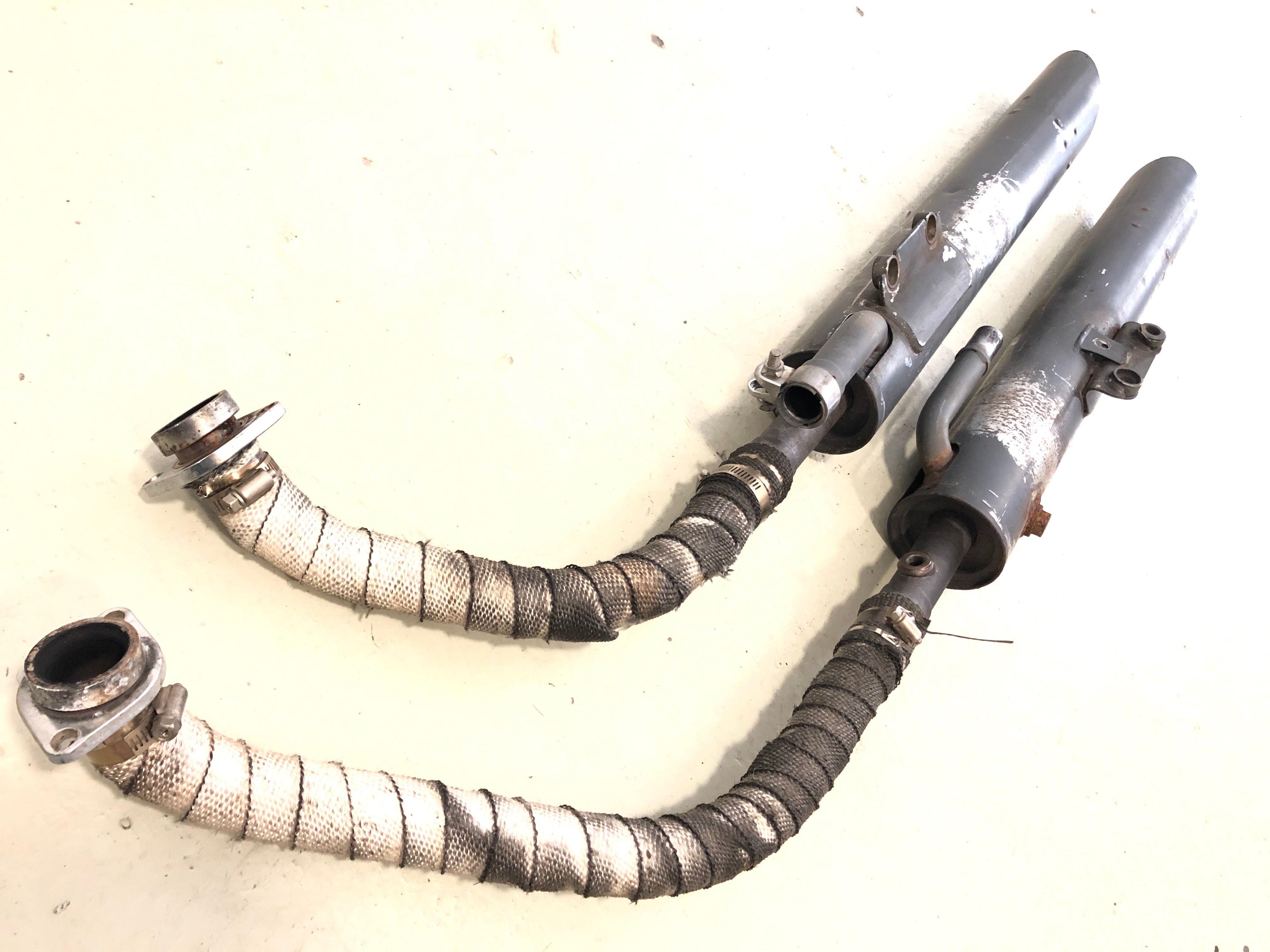 Kawasaki VN 900 Classic [2010] - Exhaust Silencer Set