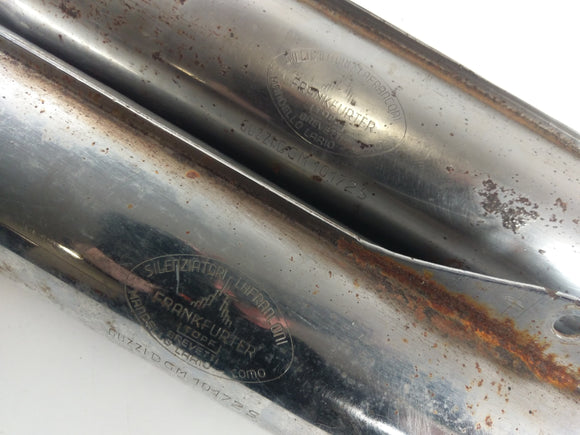 Moto Guzzi V7 Special [1970] - Auspuff Schalldämpfer links und rechts