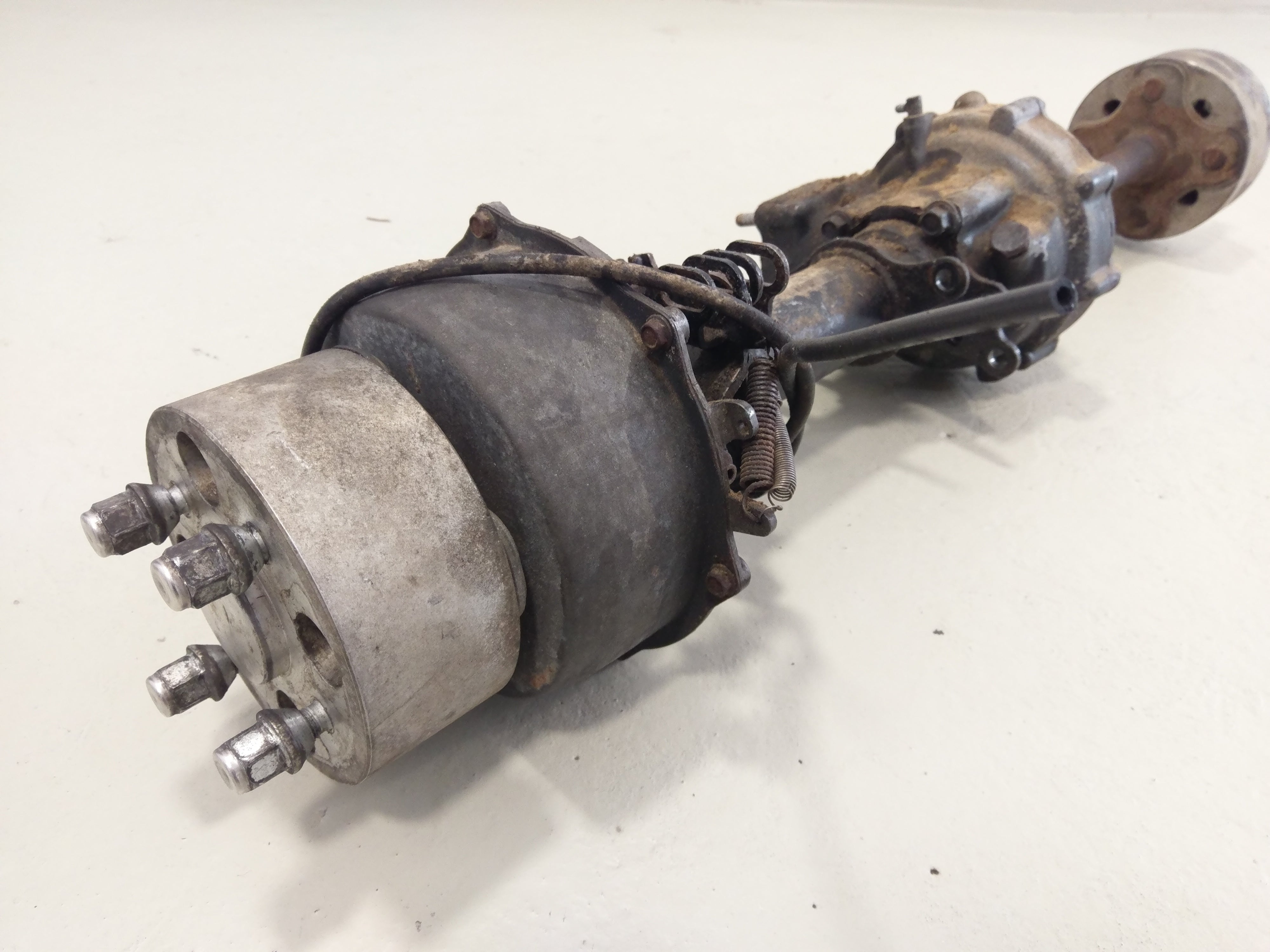 Yamaha Kodiak 400 5Y4 [2004] - Rear axle complete with differential