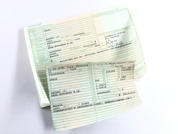 Suzuki GT 500 [1978]  - 新绘制的框架