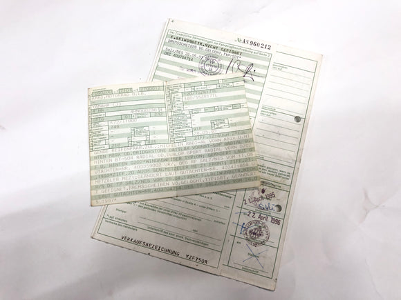 ヤマハYZF 750 R 4HN [1995]  - 紙のあるフレーム