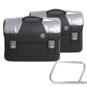 Seitenkoffer [Hepco & Becker] - Koffersatz Strayker – Rohrpacktaschenhalter