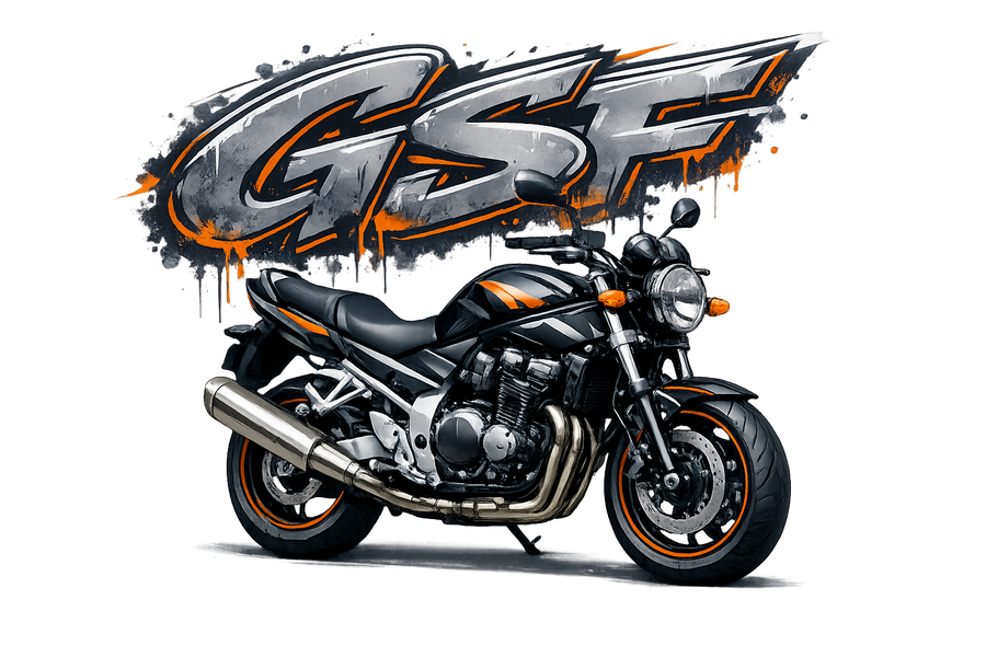 铃木 gsf 650 [杯白]-涂鸦浮标-单面