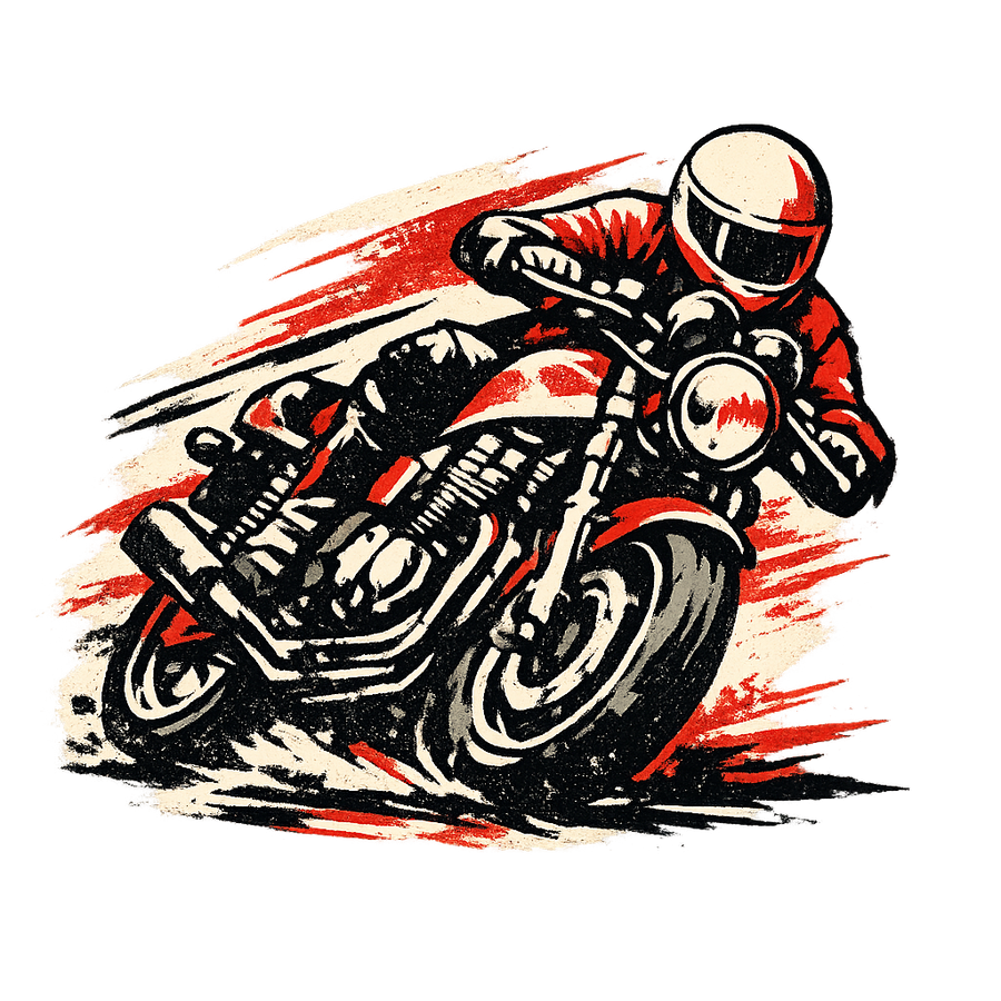 Suzuki gsf 650 [Толстовка] — Retro Rally — Принт на груди