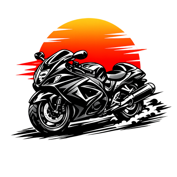 Suzuki hayabusa gsx1300r [Cup Black] - Sunset Split - Una cara