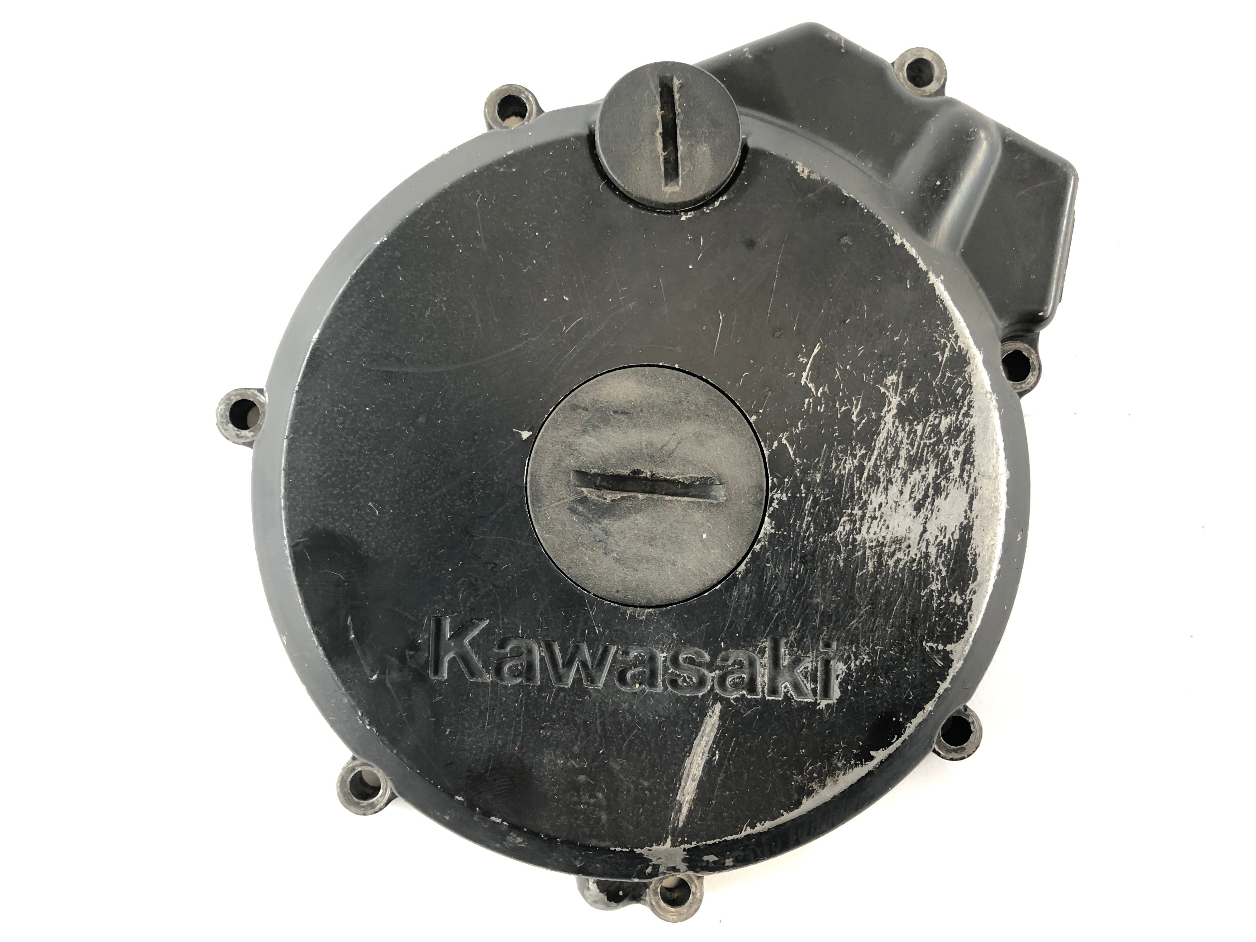 Kawasaki KLR 250 KL250D [1988] - Alternator cover outside engine cover