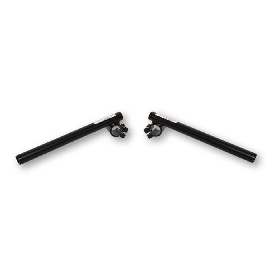 FEHLING [stock item] - clip-on handlebars, 7/8 inch black - 35mm clamp