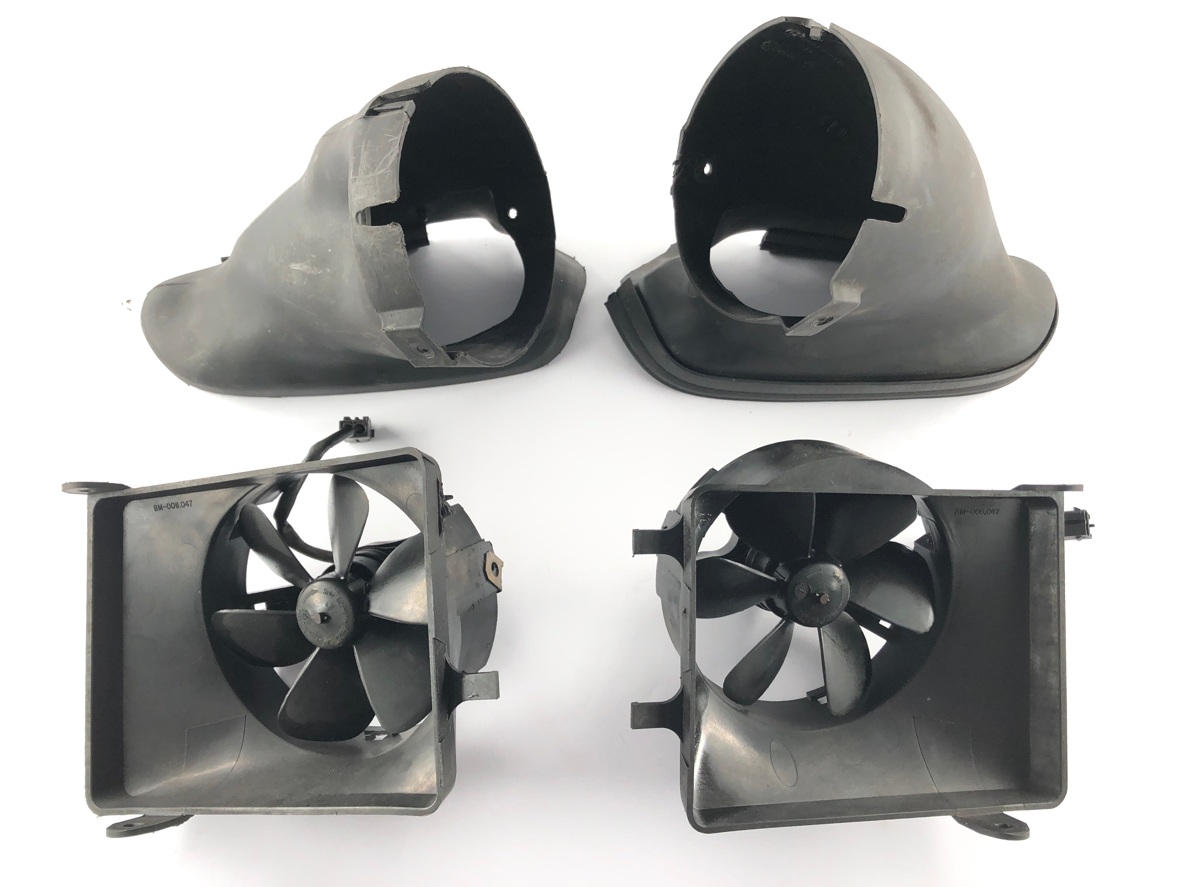 BMW K 1200 LT [2002] - Radiator fan with air duct set pair