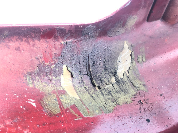 BMW K 100 [1984] - крыло перед передней частью передней части и повреждения краски