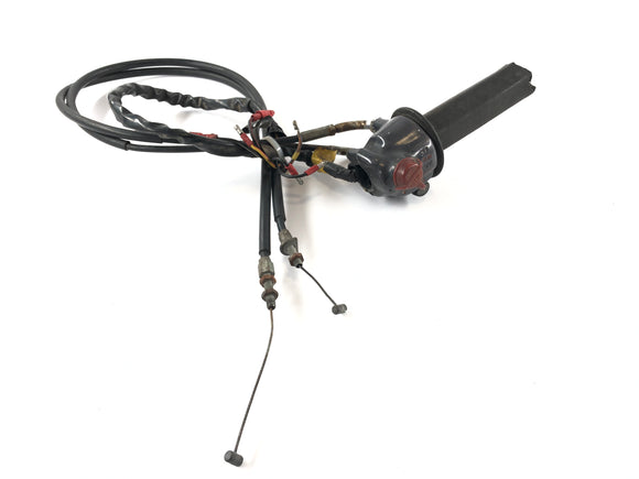 Honda CB 550 F [Super Sport] - Подшипники руля справа с захватом дроссельной заслонки