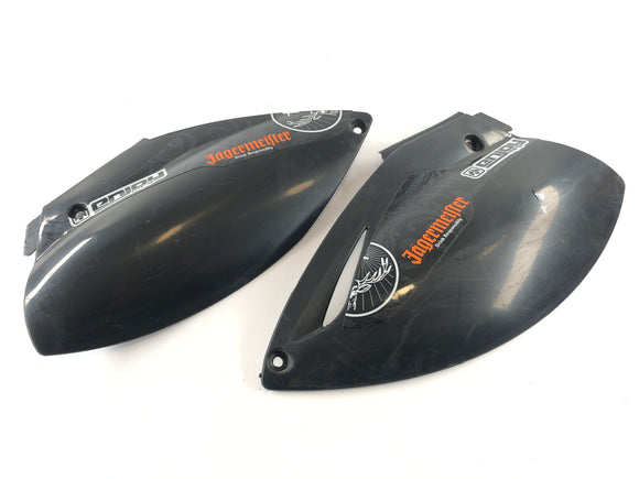 KTM 640 LC4 [2003] - Side panel side parts set black
