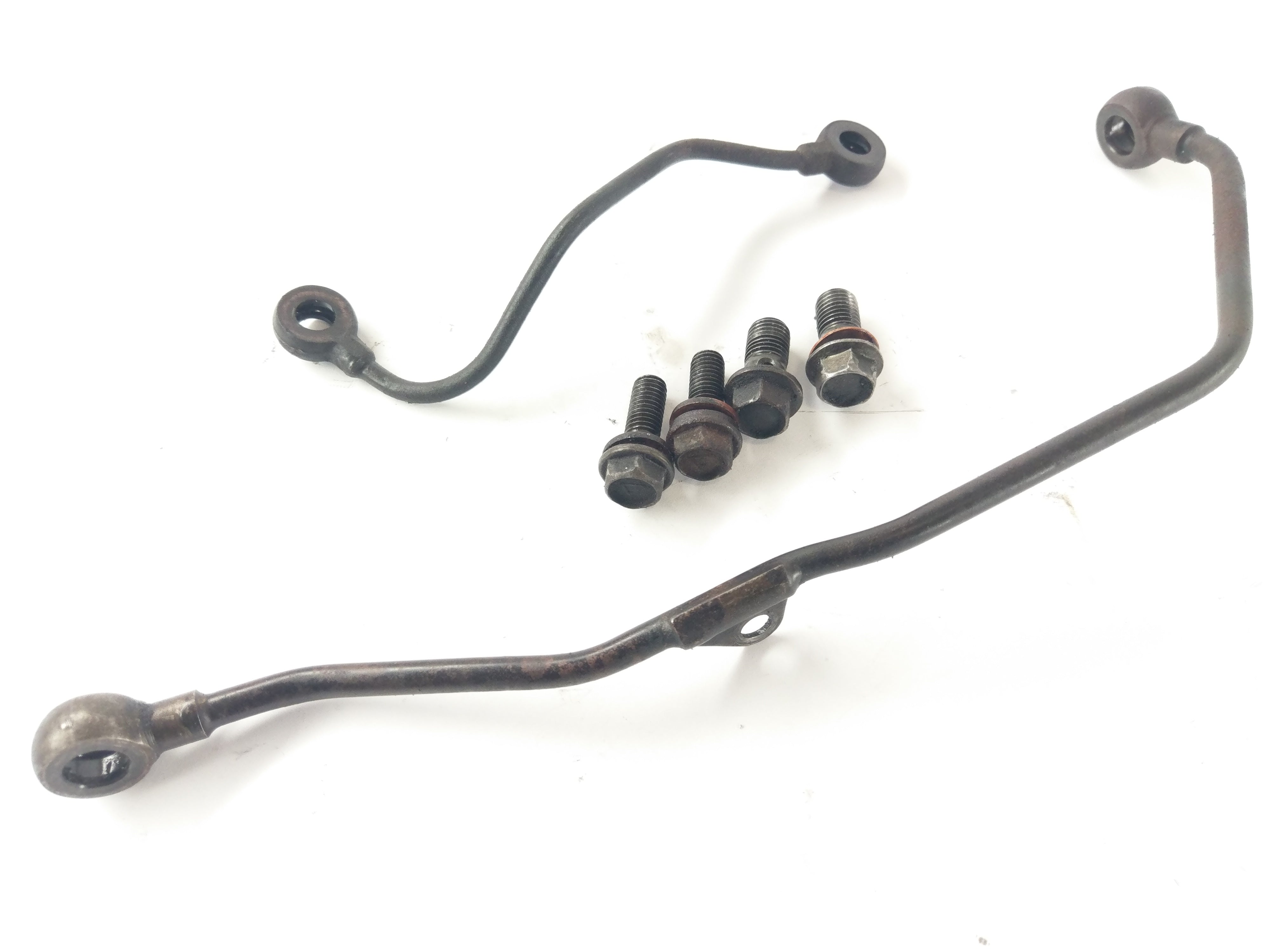 Yamaha XTZ 660 Tenere 3YF [1993] - Oil lines with banjo bolts