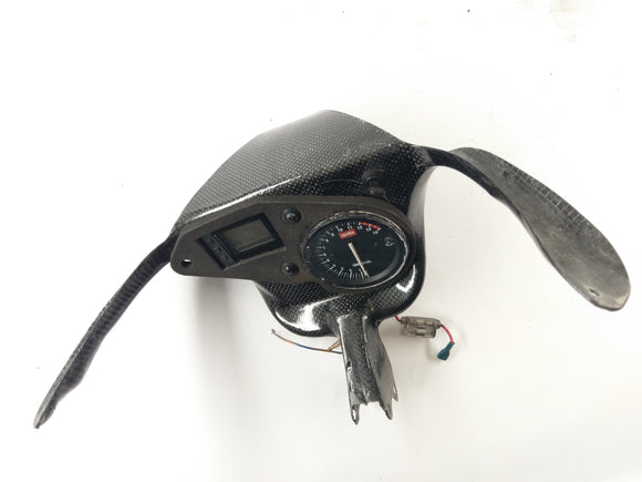 Aprilia RS 250 [1998] - Cockpit Tachymètre Fait Maison Carbon Race Track