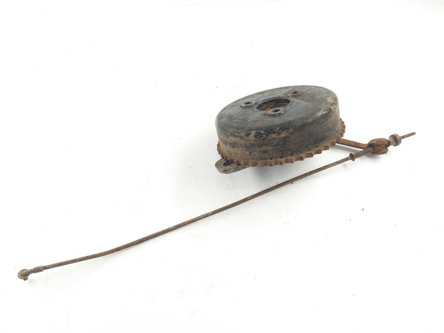 NSU Lux [tutti gli anni di costruzione] - tamburo freno con legame freno sul retro