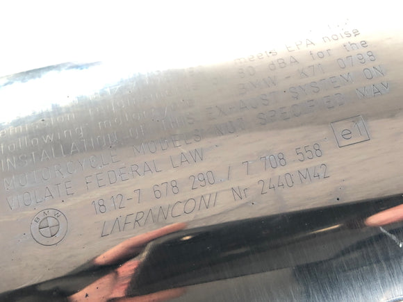 BMW F 800 S [2007] - Tlumič výfuků