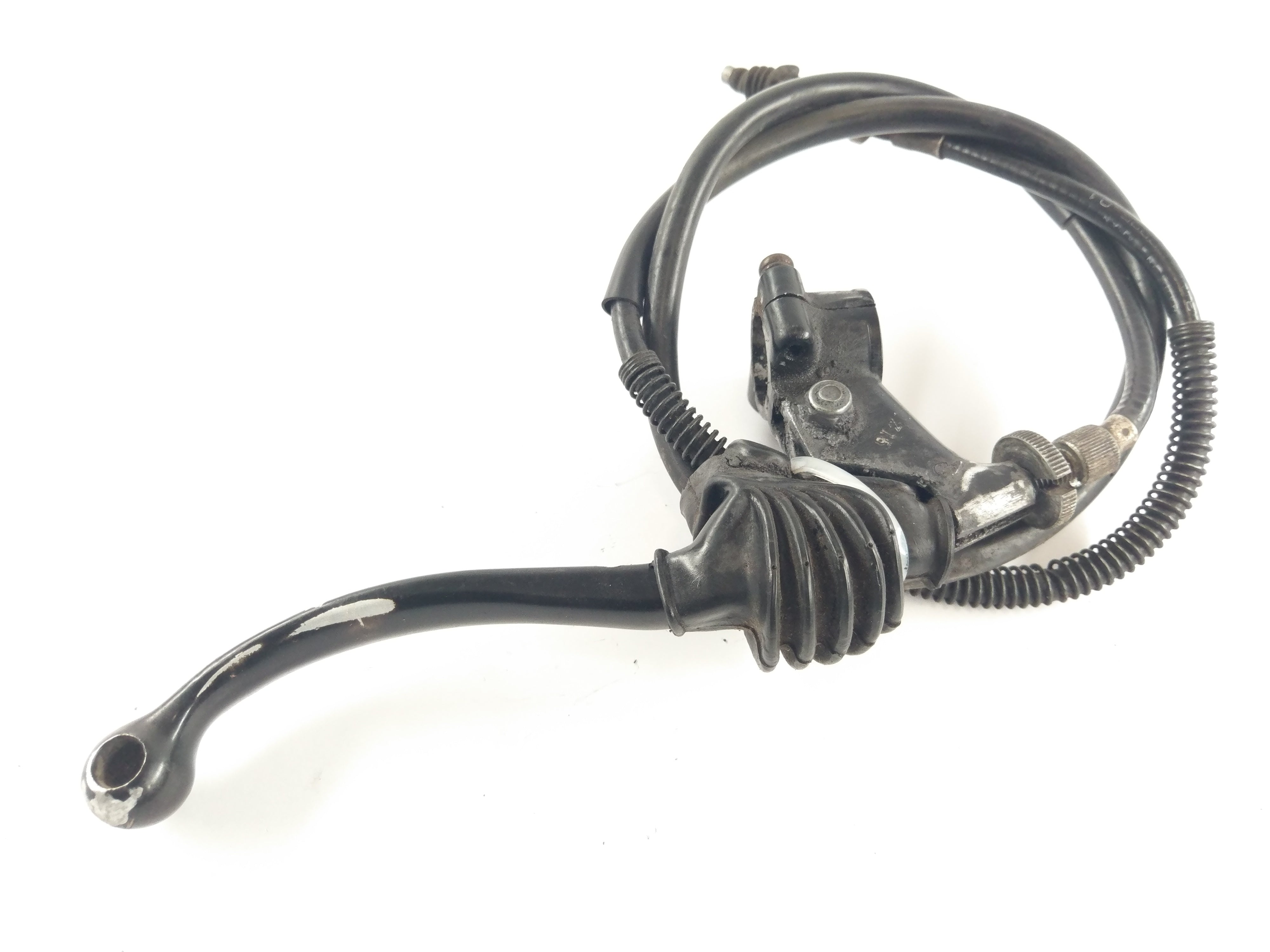 Yamaha XT 350 3YT / 55V [1991] - Clutch fitting clutch lever and clutch cable