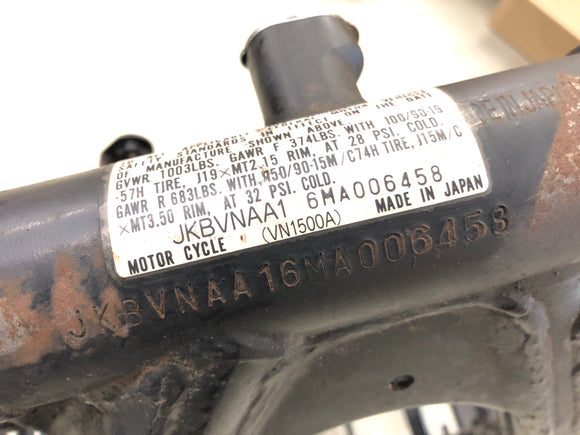 Kawasaki VN 1500 A VNAA [alle Baujahre] - Rahmen mit Papieren