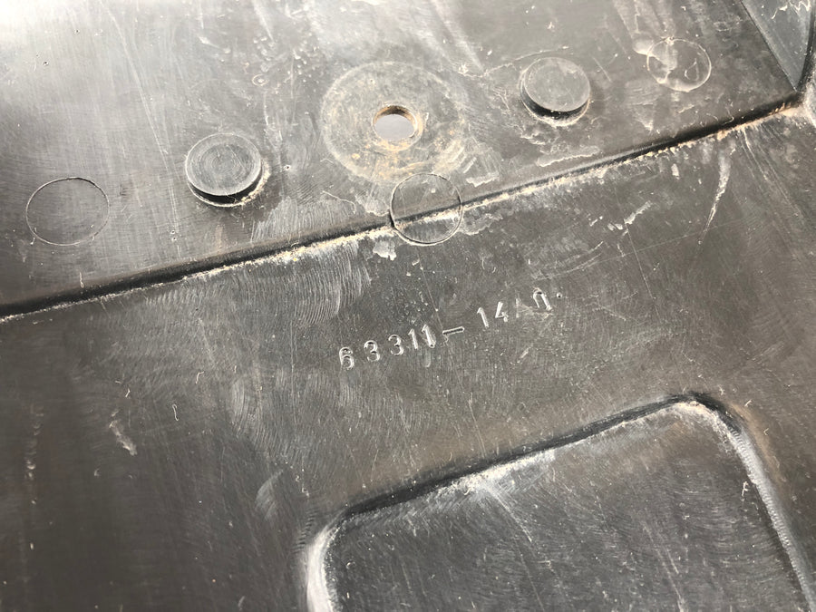 Suzuki DR 600 SN41A [1986] - Spray Protection Fender Extension