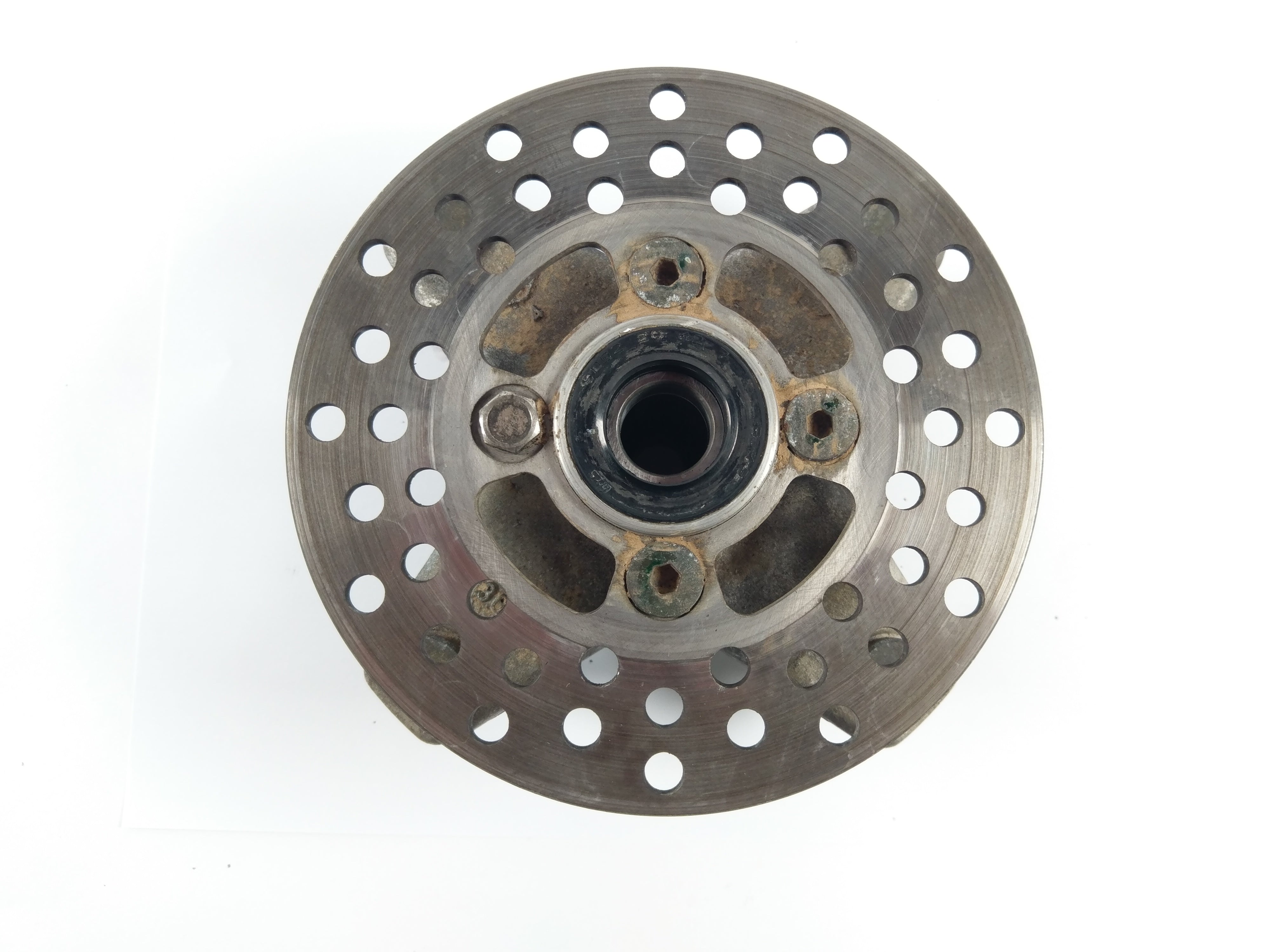 Yamaha YFM 350 Warrior 3GD [2003] - Front wheel hub with brake disc