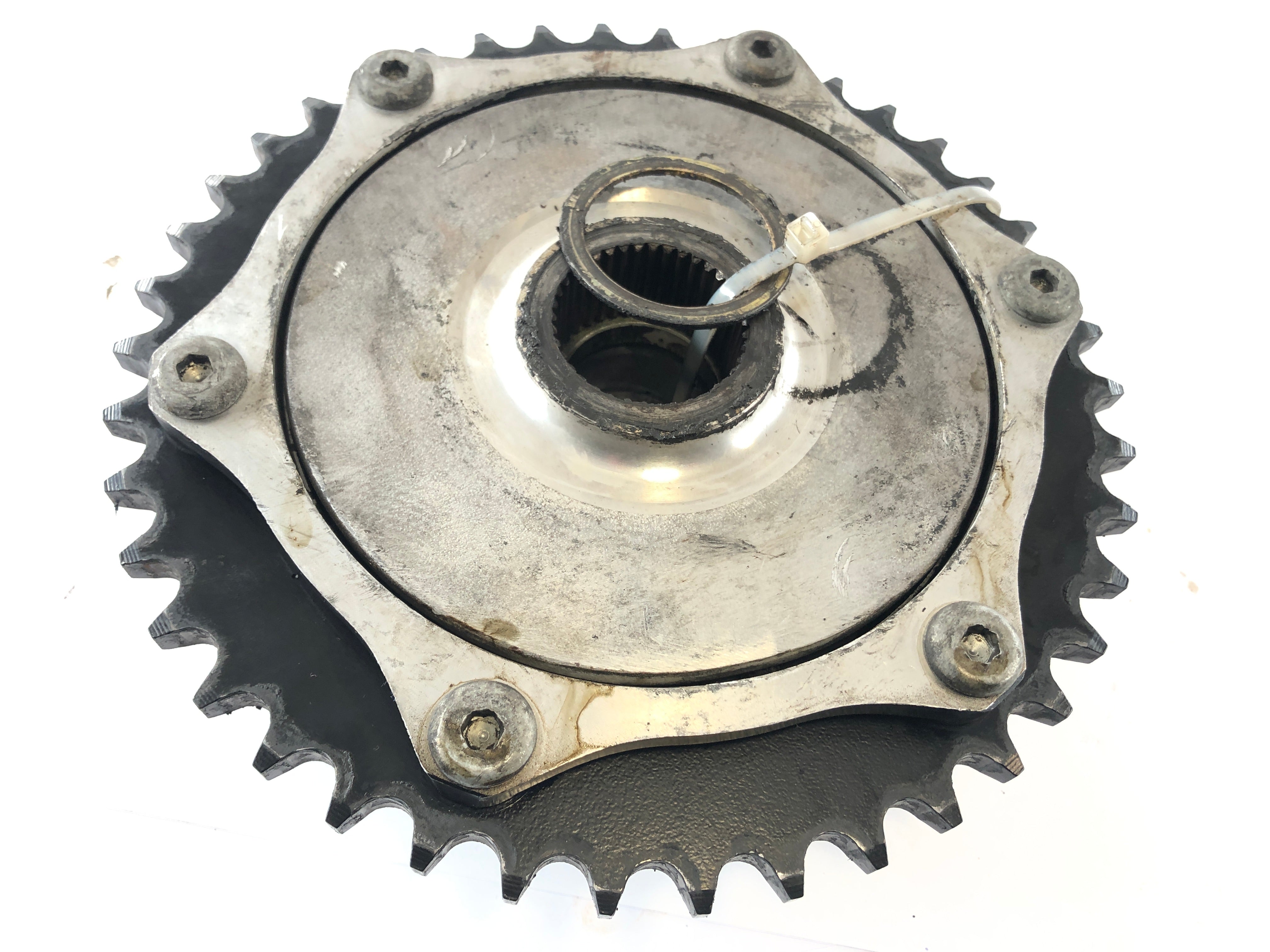 Triumph Speed ​​Triple 1050 515NJ [2006] - Drive pinion with chain wheel and chain wheel holder