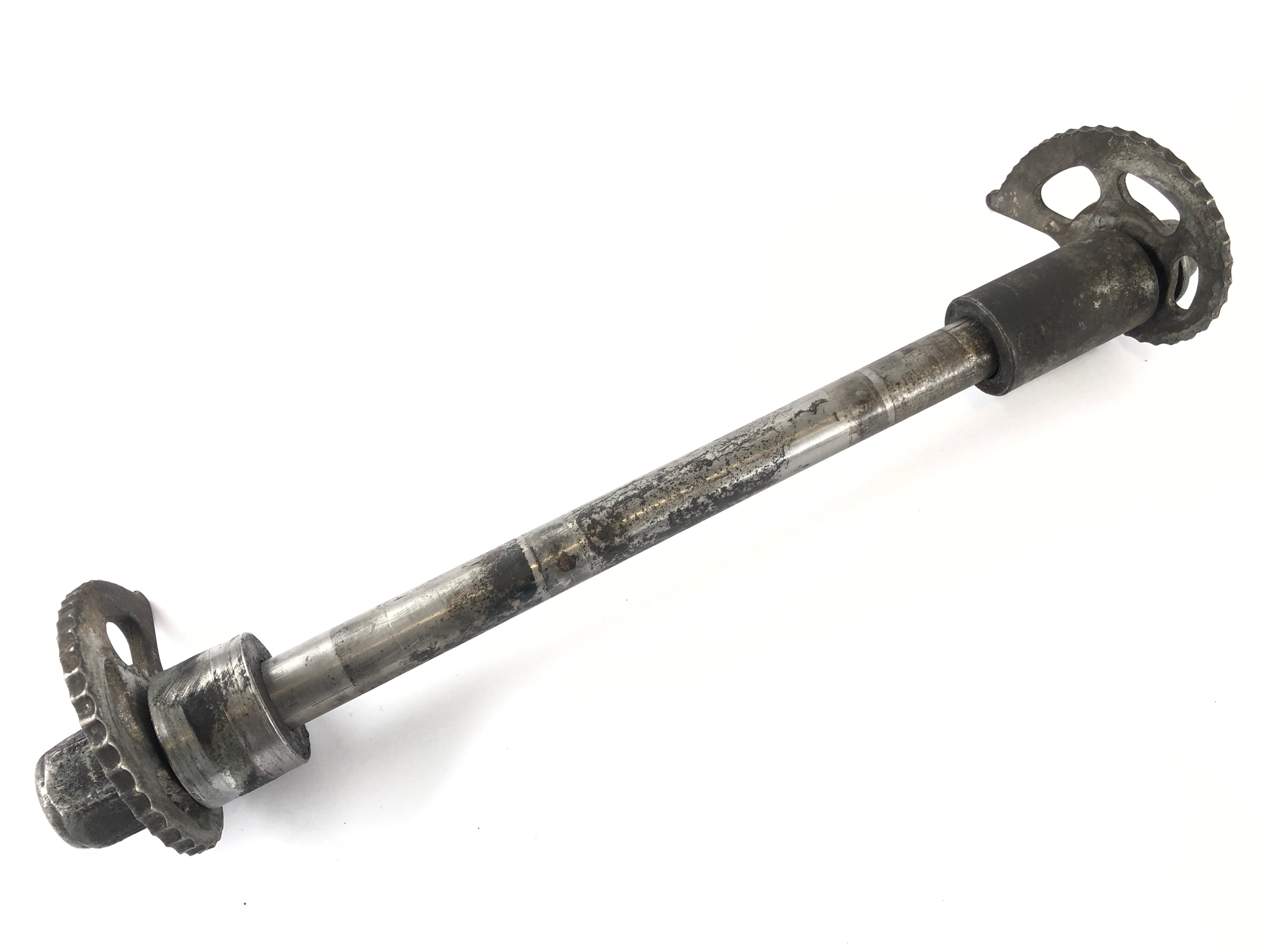 Suzuki DR 750 S SR41B [1988] - Rear axle with chain tensioner